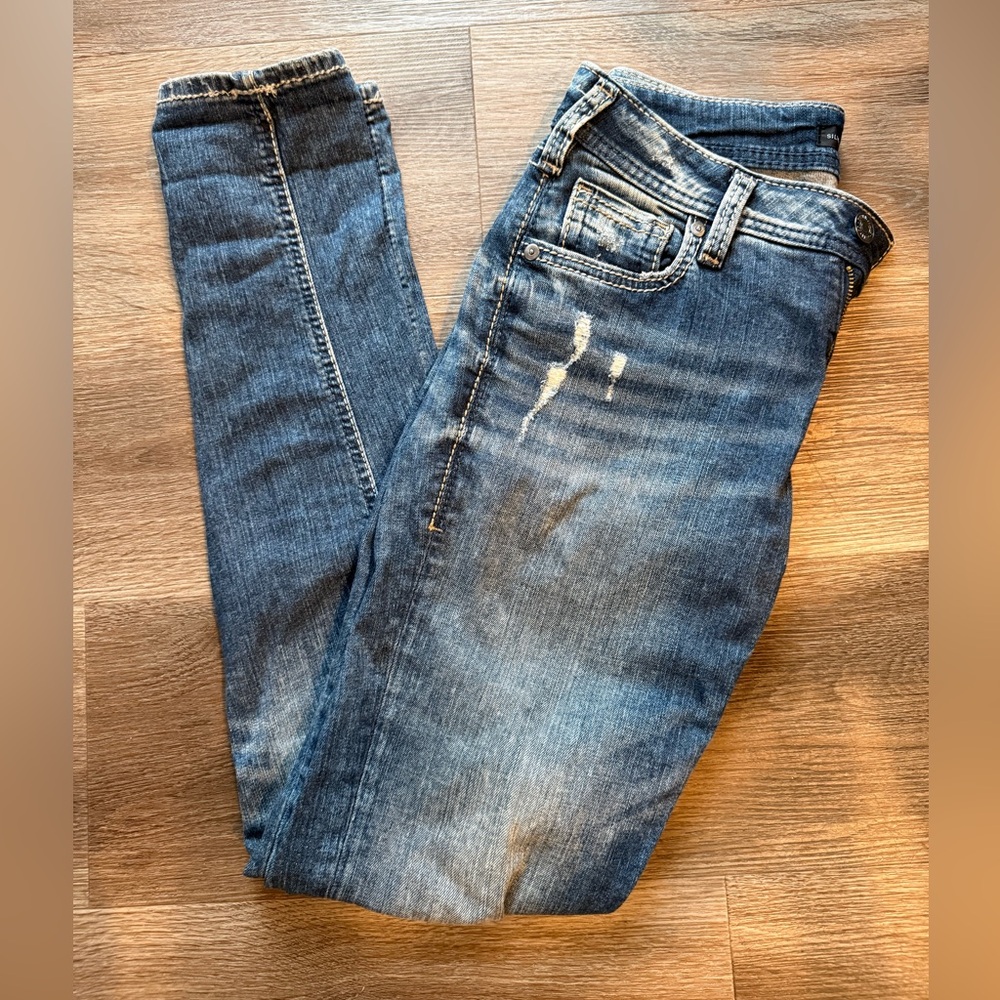 Silver Jeans Women's Skinny Jeans - Blue